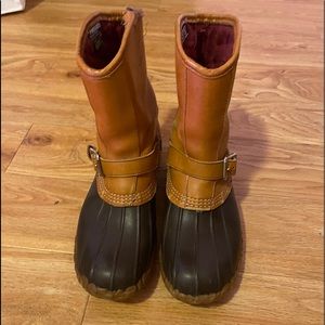 LL BEAN RUBBER HUNTING BOOTS